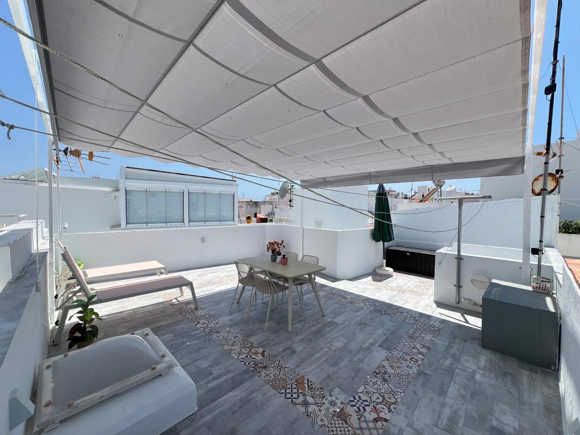 Vivienda Carolina•Terraza Privada Y Parking• Daire Conil De La Frontera Dış mekan fotoğraf
